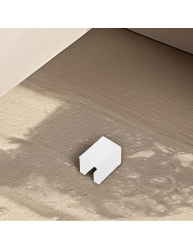 Protectores de Esquinas de Silicona Hemoton 8 Pcs Transparente