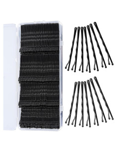 500 Horquillas Negras 5cm Teenitor para Peinados Diarios
