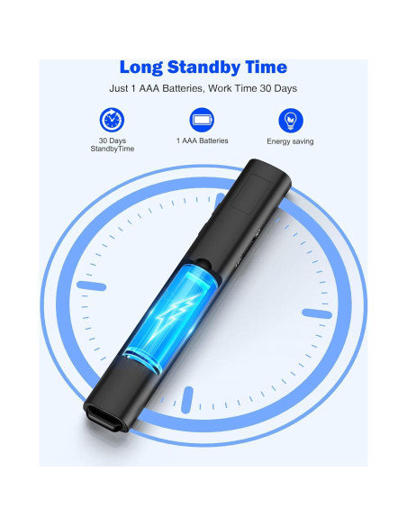 Clicker de Presentación Inalámbrico USB Tipo C con Luz Roja