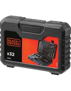 Juego de Brocas y Puntas de Destornillador BLACK+DECKER 32 Piezas 2