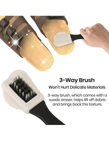 Kit de limpieza premium Calvana para sandalias y zapatos 240 ml