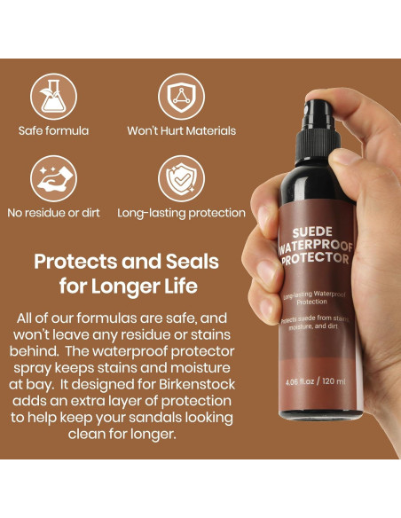 Kit de limpieza premium Calvana para sandalias y zapatos 240 ml