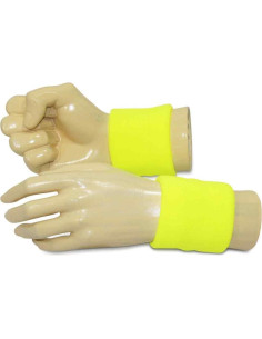 Banda Deportiva Doble Capa COUVER Amarillo Neón Unisex 2
