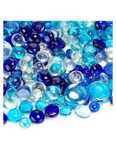 Canicas de Vidrio Planas Honeydak 600 Pcs Decoración