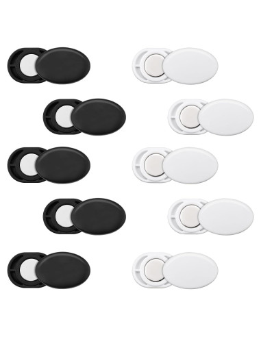 10 Pares de Sujetadores Magnéticos para Número de Carrera Gosknor