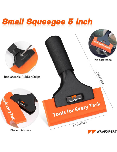 Kit de Herramientas para Tintado de Ventanas WRAPXPERT - Espátula 13cm