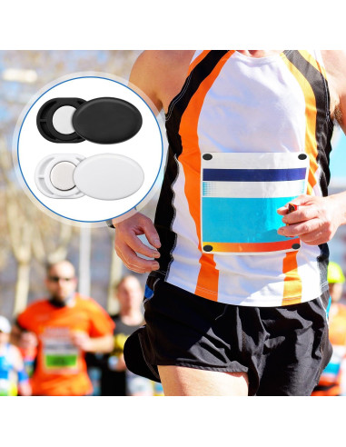 10 Pares de Sujetadores Magnéticos para Número de Carrera Gosknor