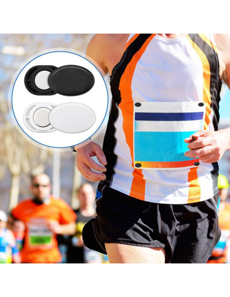10 Pares de Sujetadores Magnéticos para Número de Carrera Gosknor
