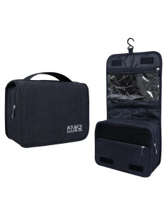 Bolsa de Aseo Lcsmaokin Impermeable Gran Capacidad Negra