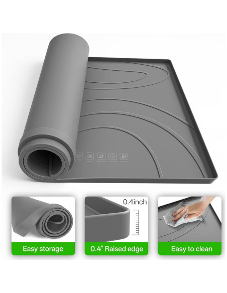 Bandeja de Drenaje para Lavadora EWX 67.3x67.3 cm Antivibración