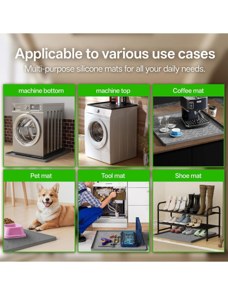 Bandeja de Drenaje para Lavadora EWX 67.3x67.3 cm Antivibración