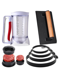 Kit de Desayuno 7 Piezas HSUJCY para Plancha Blackstone