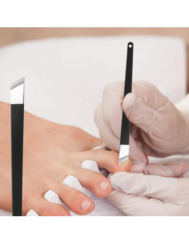 Kit de Remoción de Uñas Encarnadas LIQWEI 6 Piezas Acero Inoxidable