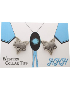 Puntas de Collar Acrílicas Estilo Armadillo Plateadas - Unisex 2