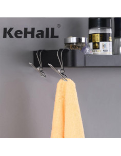 14 Clips de Acero Inoxidable 304 Kehail para Colgar Artículos 2