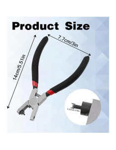 Perforadora de agujeros para cuero Salbsever 14x7.7cm 2mm 2