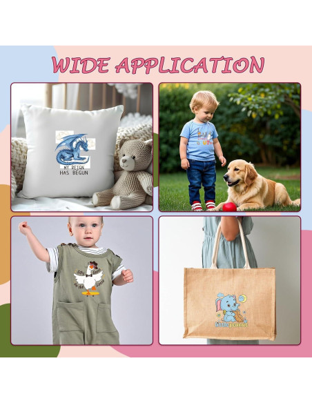 Transferencias de Planchado Falueqg - 36 Piezas para Bebés