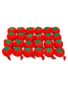 Almohadilla de Alfileres Dritz Tomate con Emery 1.9 cm Pack 24