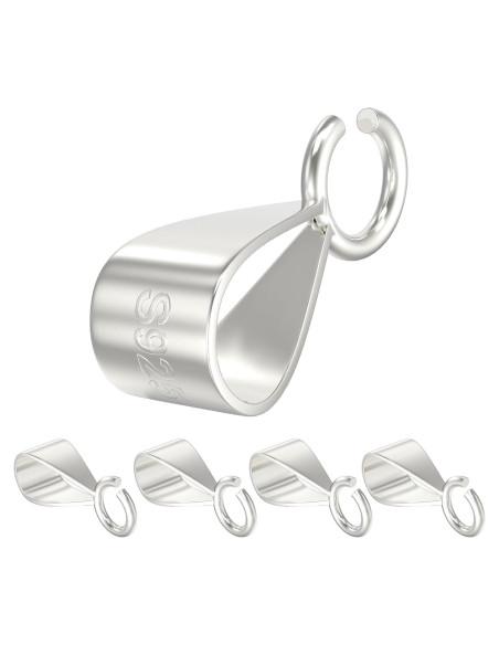 Ganchos de Joyería OHINGLT 925 Plata Esterlina 5 Pcs