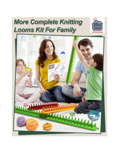 Kit de Telar de Tejer UCDRMA 35 Piezas para Principiantes 2