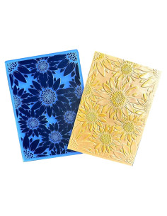 Carpeta de Embossing 3D Arbuya Girasoles 12.7x17.8cm