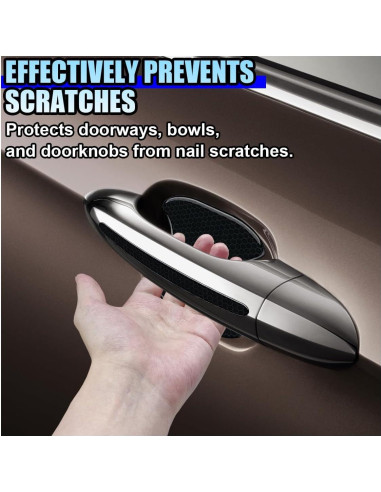 Calcomanías Protectores para Manijas de Puerta ZIMISI 8 Piezas