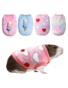 Ropa para Conejos y Cobayas CooShou XXS - Chaleco Suave