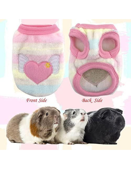 Ropa para Conejos y Cobayas CooShou XXS - Chaleco Suave