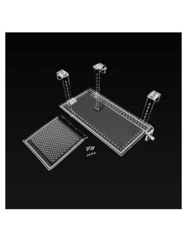 Plataforma de Sol para Tortugas AnRui Acrílico Super Grande