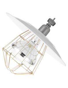 Lámpara de Calefacción para Animales Yardwe 250W 29.5x29.5cm