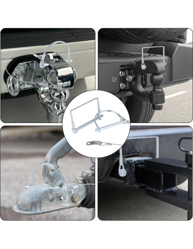 10 Pasadores de Remolque de Acero Fukaisu - 5 D y 5 Cuadrados