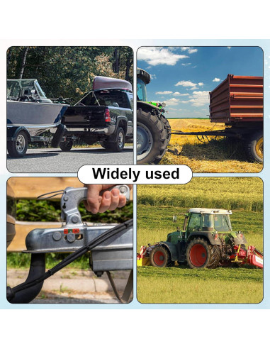 10 Pasadores de Remolque de Acero Fukaisu - 5 D y 5 Cuadrados