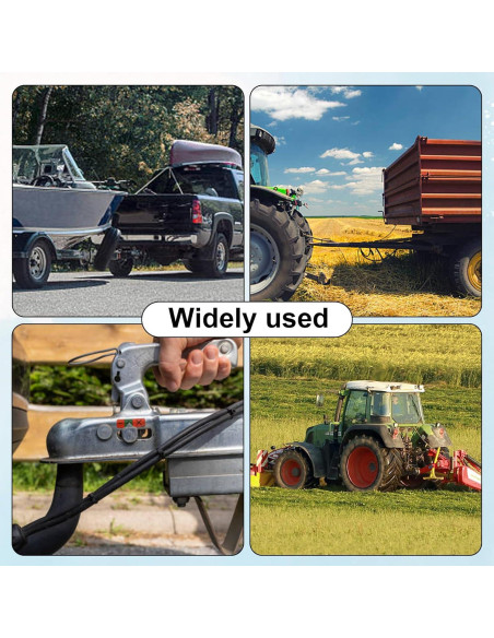 10 Pasadores de Remolque de Acero Fukaisu - 5 D y 5 Cuadrados