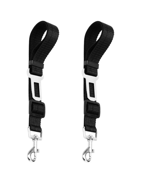 Correa de Seguridad para Perros HealthandOutdoors - Ajustable 44.5cm a 66cm (2 Paquete)