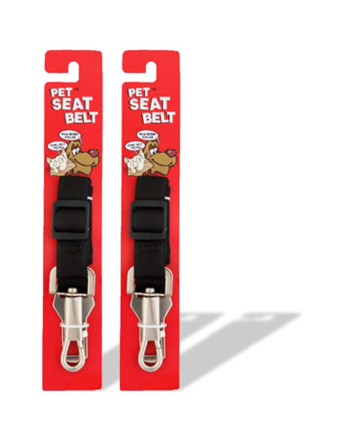 Correa de Seguridad para Perros HealthandOutdoors - Ajustable 44.5cm a 66cm (2 Paquete)