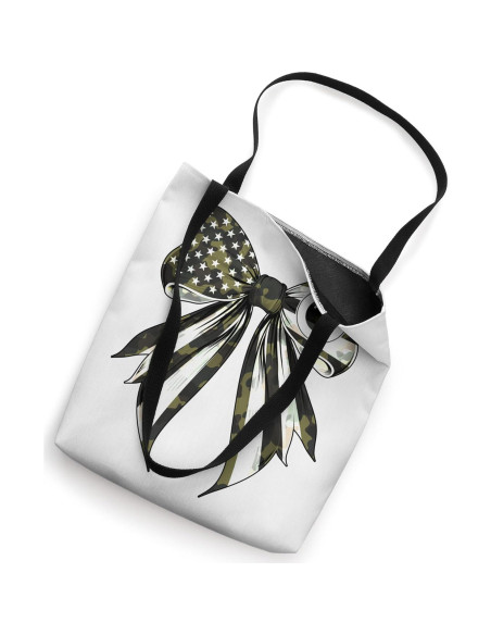 Bolsa Tote Camuflaje Bandera Americana Coquette 40.64 cm