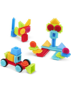 Bloques de Construcción Interconectables Battat 50 Piezas 2