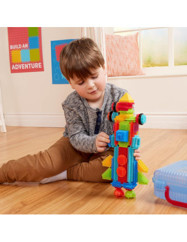 Bloques de Construcción Interconectables Battat 50 Piezas