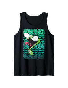 Camiseta sin mangas Invader Zim Nickelodeon para mujeres