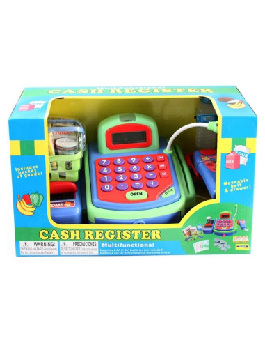 Caja Registradora Infantil Diversión Infantil Verde