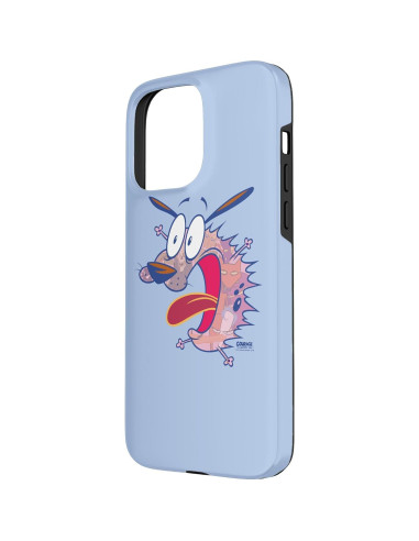Funda Protectora Courage el Perro Cobarde para iPhone 15 Pro Max
