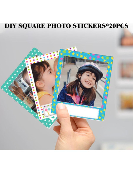 Accesorios CAIYOULE para Fujifilm Instax SQ - Álbum, Marco y Etiquetas