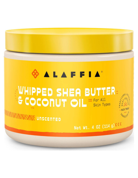 Manteca de Karité Batida Alaffia 113g - Sin Fragancia, Hidratante