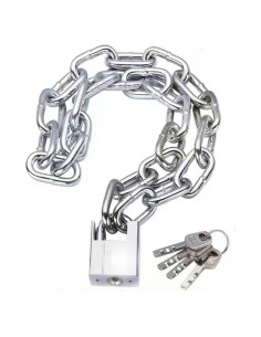 Candado de Cadena de Seguridad Xigugo 50cm Acero Endurecido