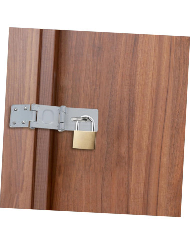 Cerraduras de Pestillo de Seguridad Veemoon - 6 Pcs, Blanco