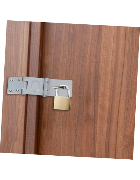 Cerraduras de Pestillo de Seguridad Veemoon - 6 Pcs, Blanco