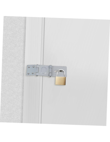 Cerraduras de Pestillo de Seguridad Veemoon - 6 Pcs, Blanco