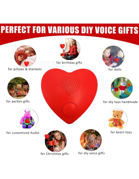 Grabadora de Voz XLW 350s Recargable USB para Regalos DIY