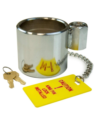 Cerradura King Pin VULCAN KPL002 - Acero Cromado Alta Resistencia