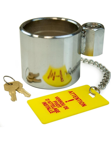 Cerradura King Pin VULCAN KPL002 - Acero Cromado Alta Resistencia